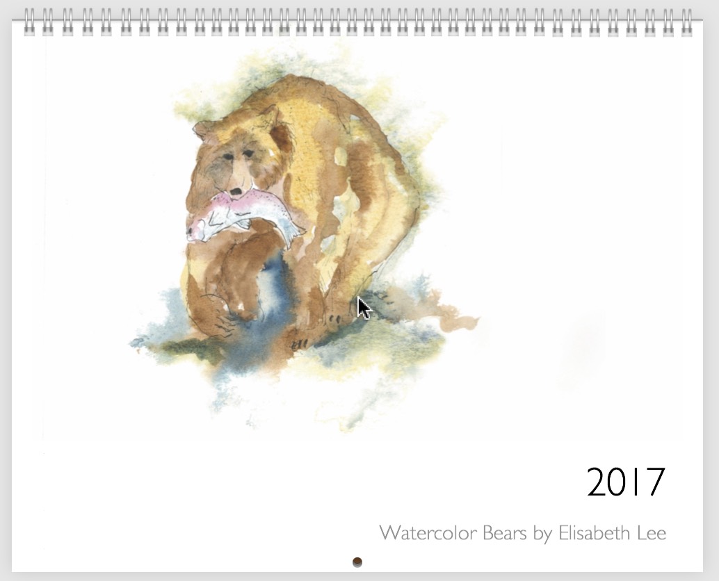 Bears Calendar Cover